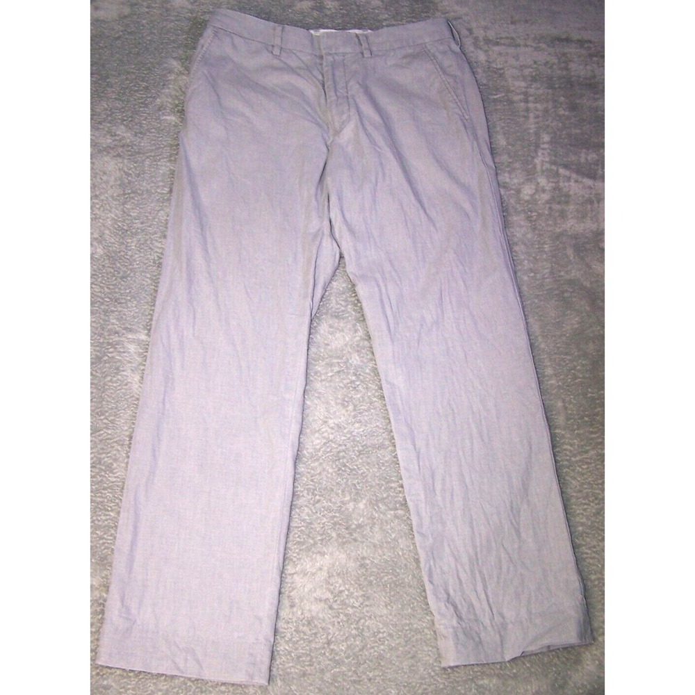 J Crew Pants Men's 31X29 (Tag‎ 30x30) Flat Front Straight Leg POCKET WEAR